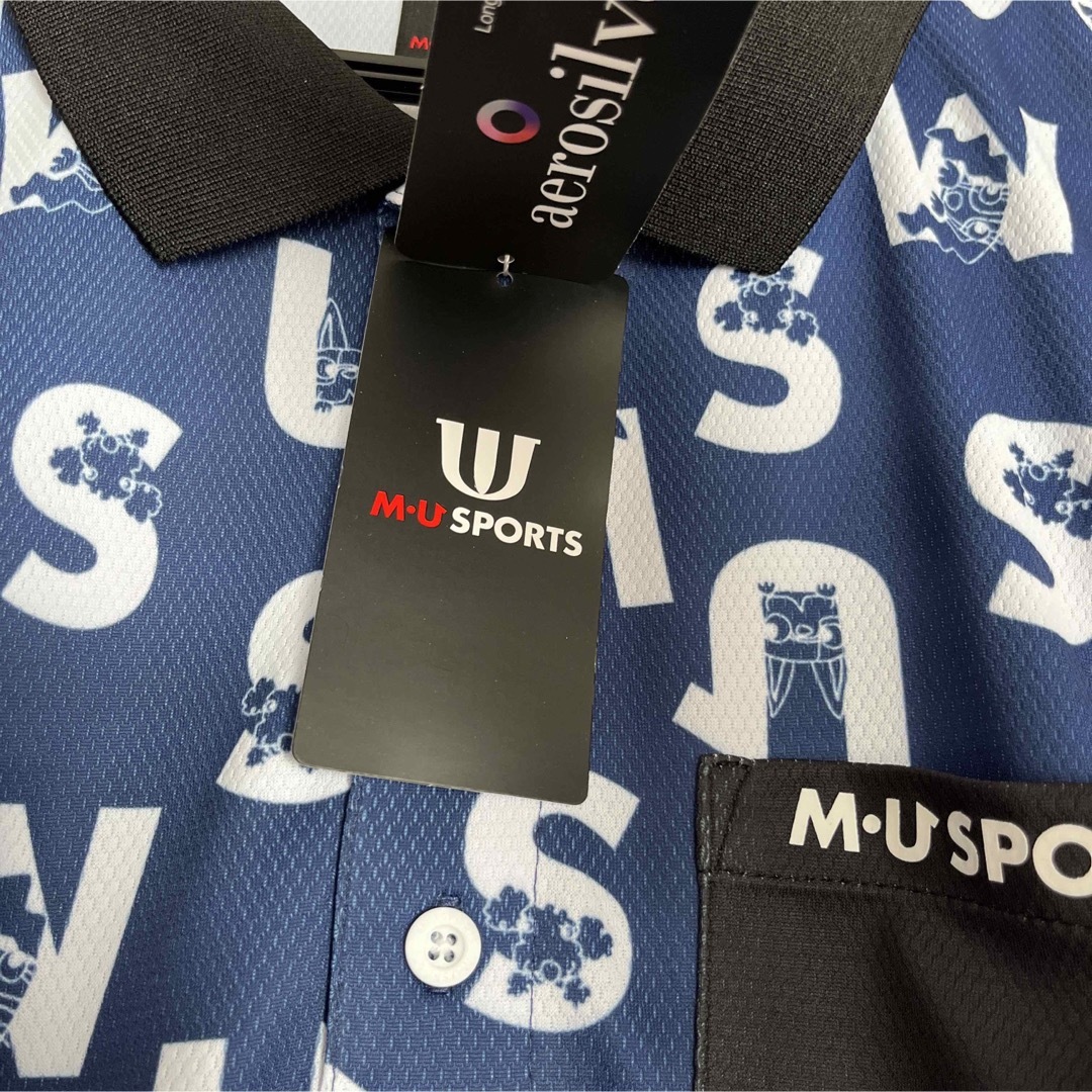 M・Uスポーツ(エムユースポーツ)の半額以下　新品　ミエコウエサコ　メンズ　ゴルフウェア　大きいサイズ スポーツ/アウトドアのゴルフ(ウエア)の商品写真