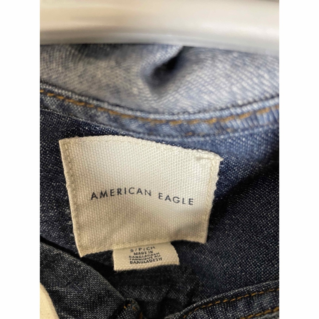 American Eagle(アメリカンイーグル)のAmerican Eagleアメリカンイーグル フードデニムシャツ メンズのトップス(シャツ)の商品写真