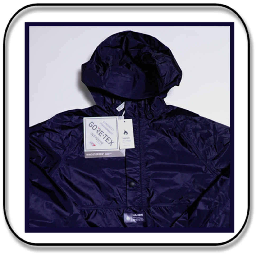 ハノン　ゴアテックス インフィニアム　ハーフジップ ジャケット　UK-S メンズのジャケット/アウター(ナイロンジャケット)の商品写真