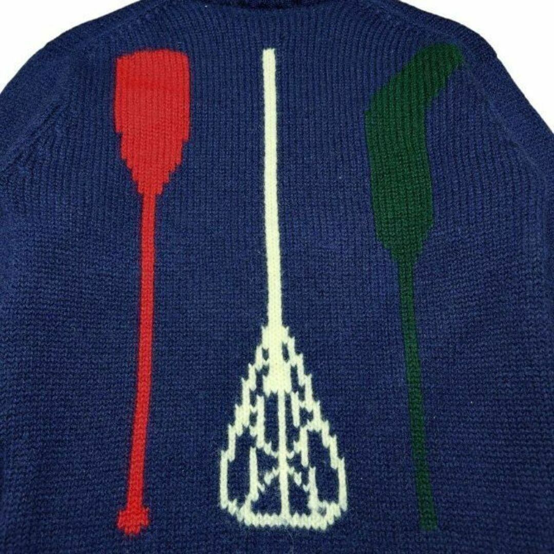 POLO RALPH LAUREN - CHAPS RALPH LAUREN 総柄ニットセーター POLO RALPH LAUREN - CHAPS RALPH LAUREN 総柄ニットセーター