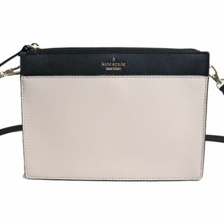 ケイトスペードニューヨーク(kate spade new york)のKate Spade ケイトスペード ショルダーバッグ ブラック ベージュピンク PXRU750 レディース【中古】(ショルダーバッグ)