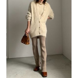 アメリヴィンテージ(Ameri VINTAGE)のAmeri★SLIM WHOLEGARMENT  KNIT PANTS(カジュアルパンツ)