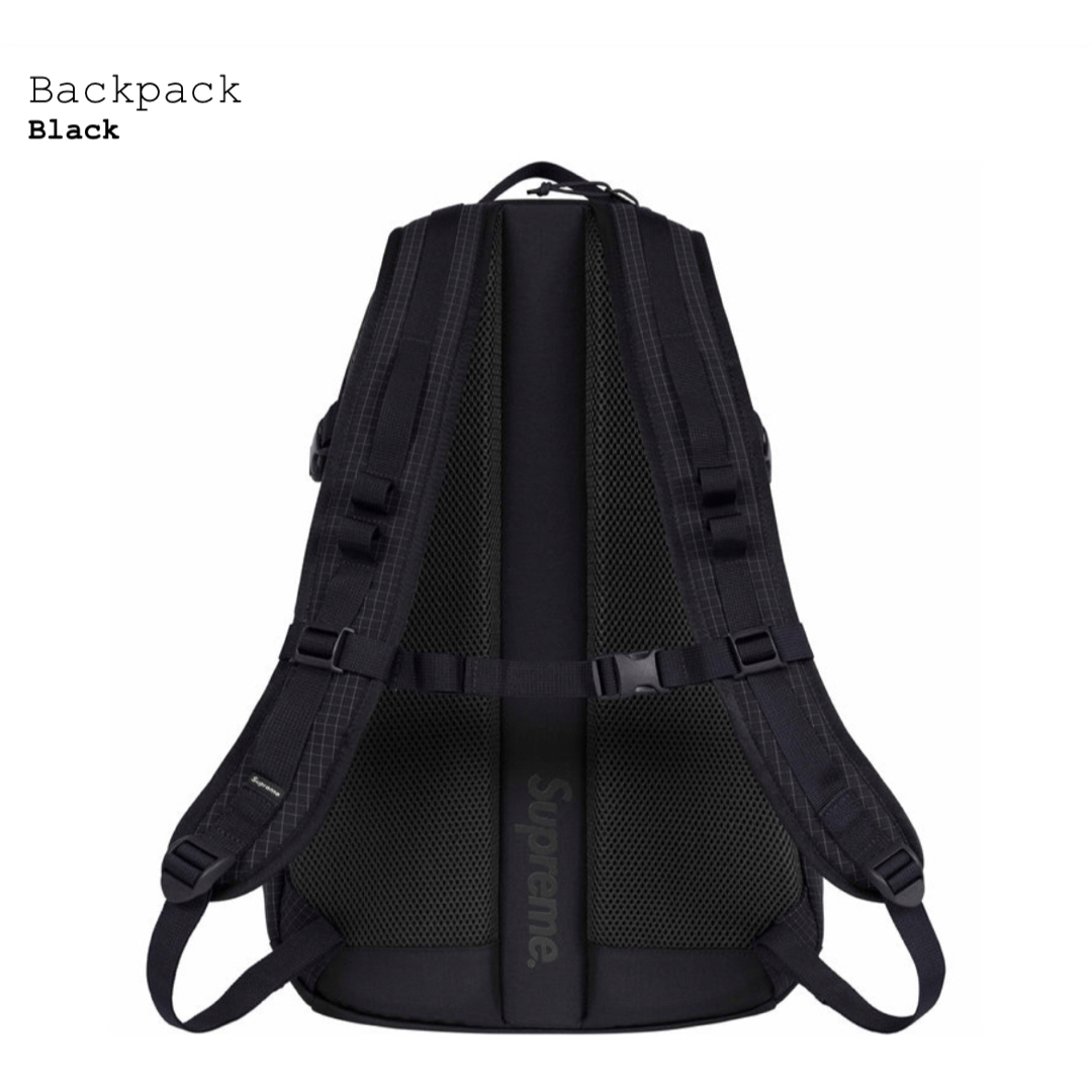 Supreme(シュプリーム)のSupreme 2024SS Backpack Black メンズのバッグ(バッグパック/リュック)の商品写真