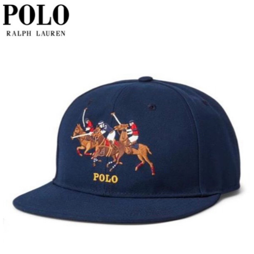 POLO RALPH LAUREN(ポロラルフローレン)のラルフローレン キャップ トリプルポニー RALPH LAUREN CAP メンズの帽子(キャップ)の商品写真