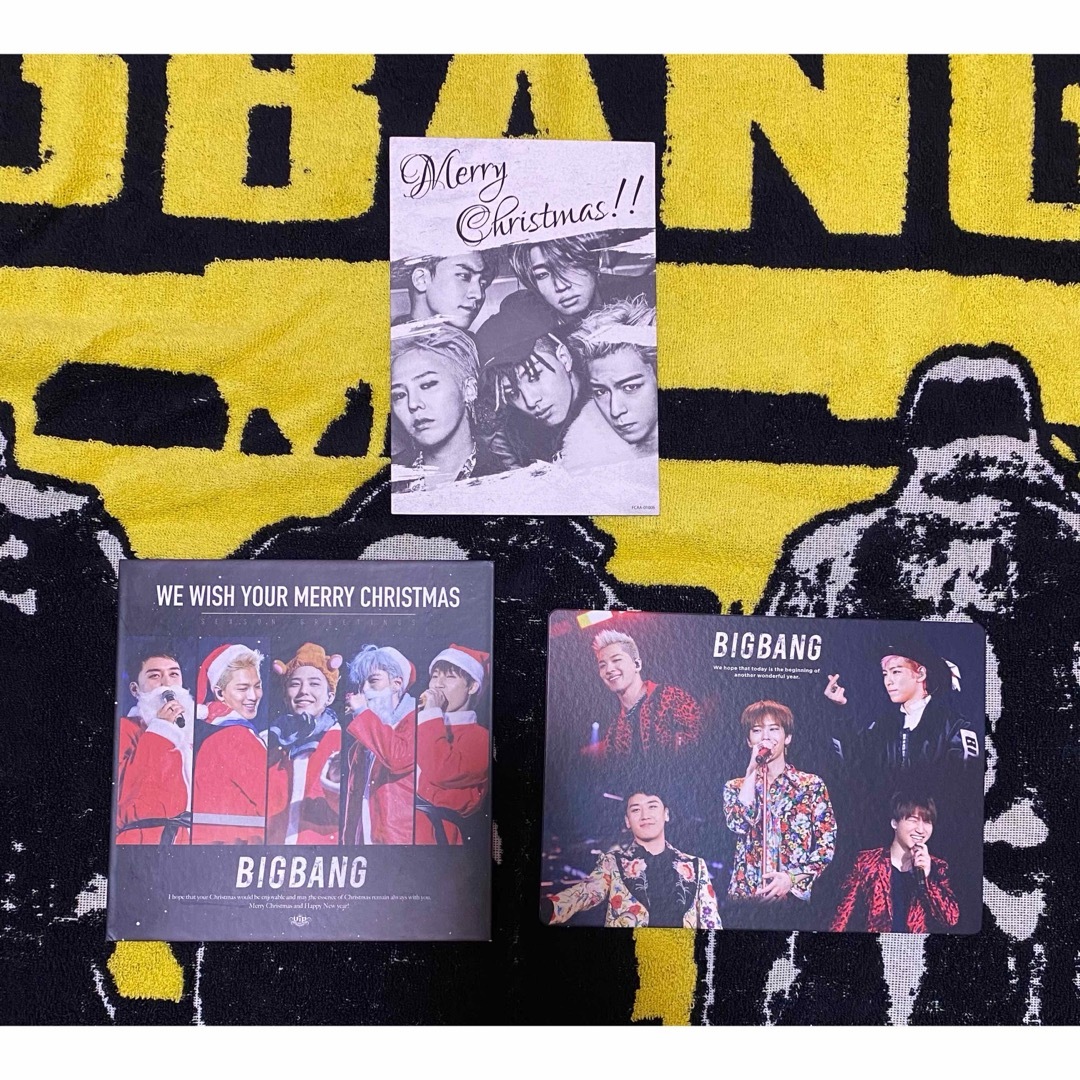 BIGBANG(ビッグバン)の⚛️BIGBANG 【公式】VIP限定カード 3枚セット エンタメ/ホビーのCD(K-POP/アジア)の商品写真
