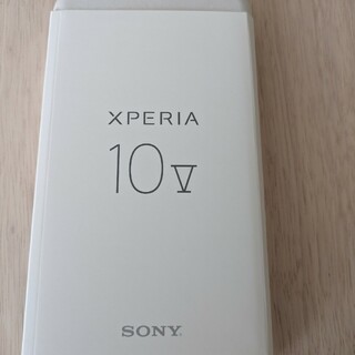 エクスペリア(Xperia)のXperia 10 V　 BLACK(スマートフォン本体)