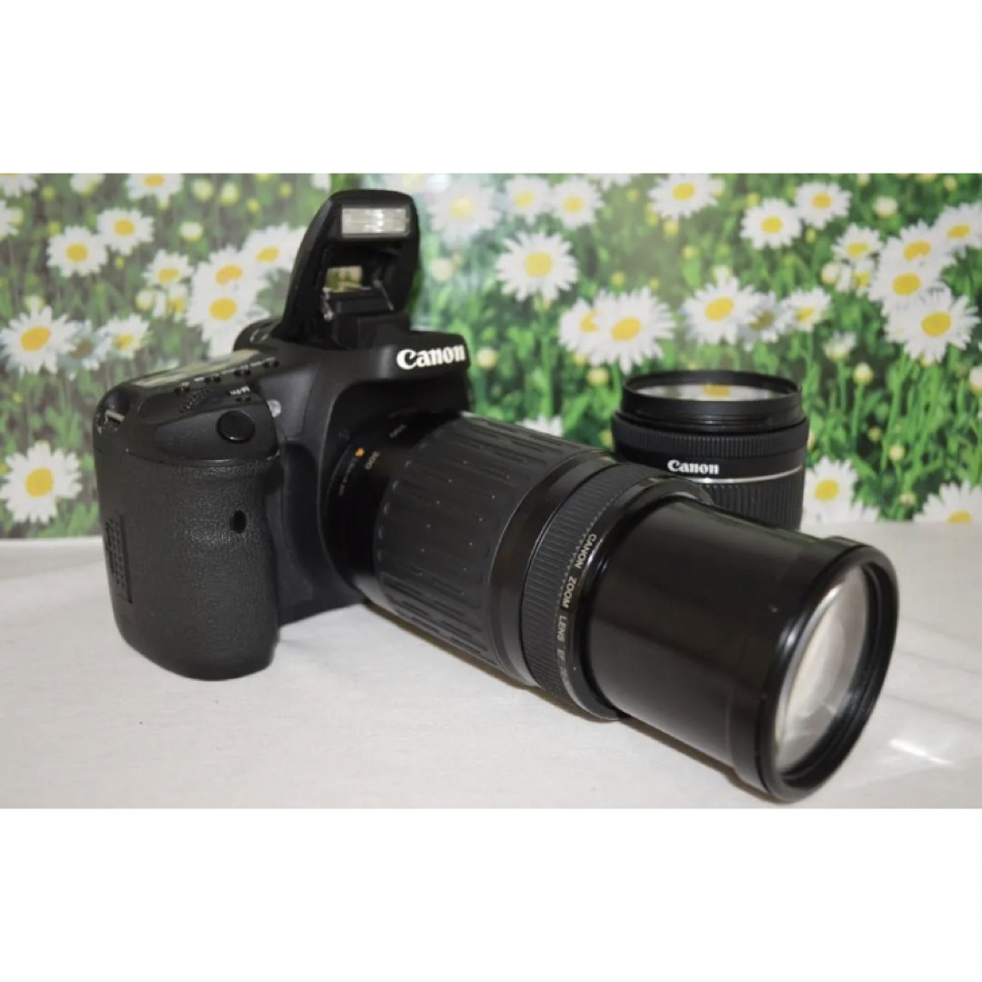 Canon(キヤノン)の❤本格的な外観の一眼レフ❤Canon キャノン EOS 7D 300mmダブル スマホ/家電/カメラのカメラ(デジタル一眼)の商品写真