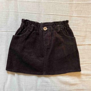 ザラキッズ(ZARA KIDS)のZARA コーデュロイミニスカート　（2-3 98cm）(スカート)