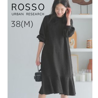 アーバンリサーチロッソ(URBAN RESEARCH ROSSO)のROSSO URBAN RESEARCH ワンピース　グレー　38　レディース(ひざ丈ワンピース)