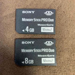 ソニー(SONY)のSONY メモリースティックPRO DUO 4GB 8GB セット(その他)