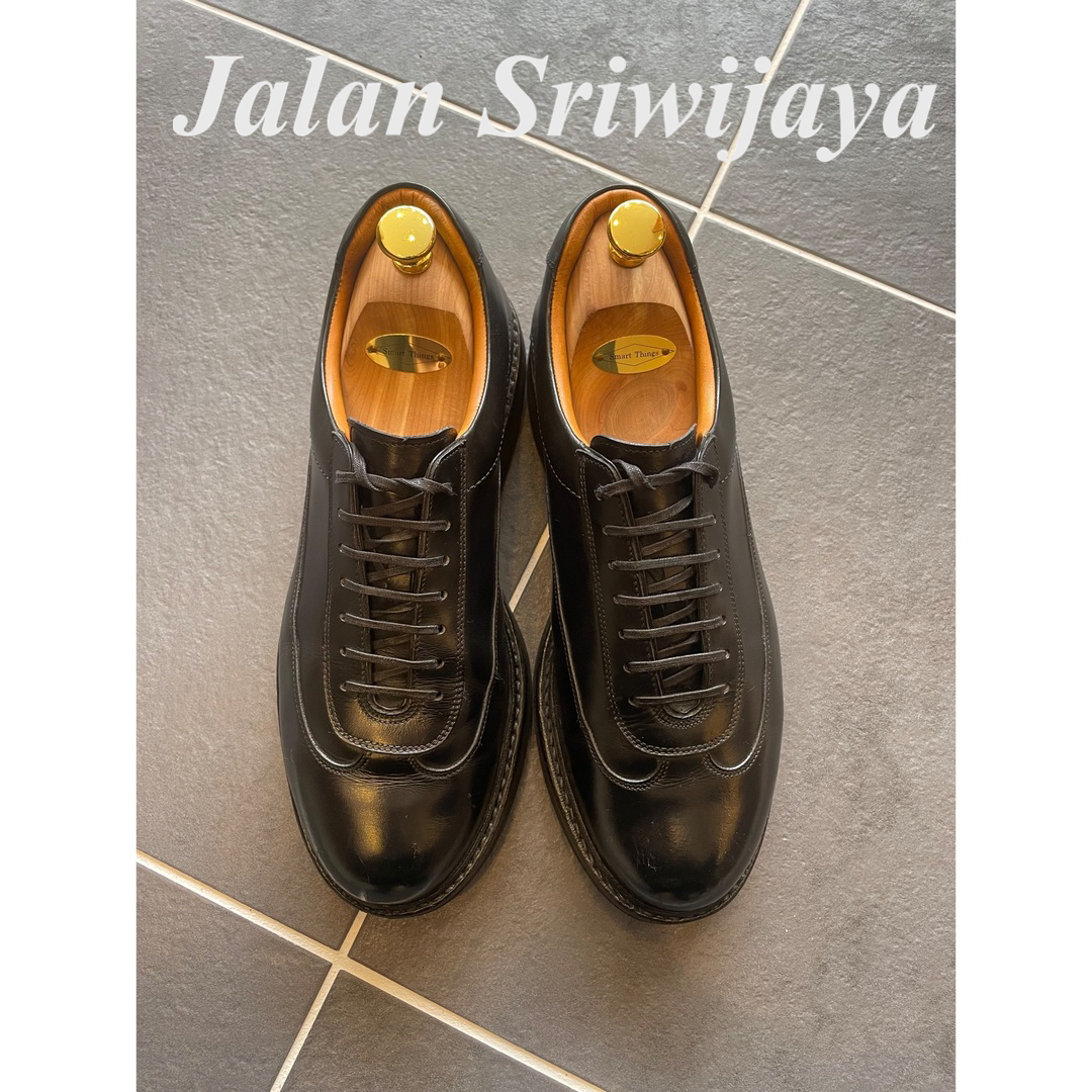 Jalan Sriwijaya(ジャランスリウァヤ)の【本日中セール】ジャランスリウァヤ　インテリジェンスシューズ　レザースニーカー　 メンズの靴/シューズ(ドレス/ビジネス)の商品写真