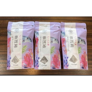 プーアル茶  久順銘茶  3袋セット(茶)