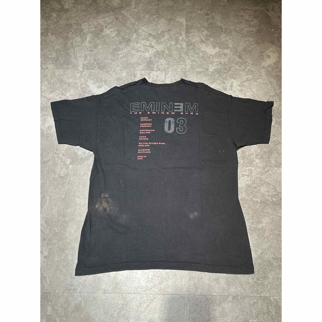 激レアEMINEM THE EMINEM SHOW 2003  XL メンズのトップス(Tシャツ/カットソー(半袖/袖なし))の商品写真