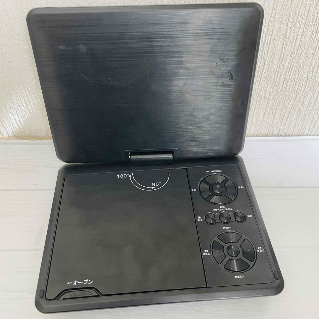 7インチ　DVDプレーヤー　ワイヤレス　美品　シガーソケット スマホ/家電/カメラのテレビ/映像機器(DVDプレーヤー)の商品写真