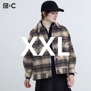 ユニクロ(UNIQLO)のUNIQLO C オーバーサイズジャケット(ブルゾン)