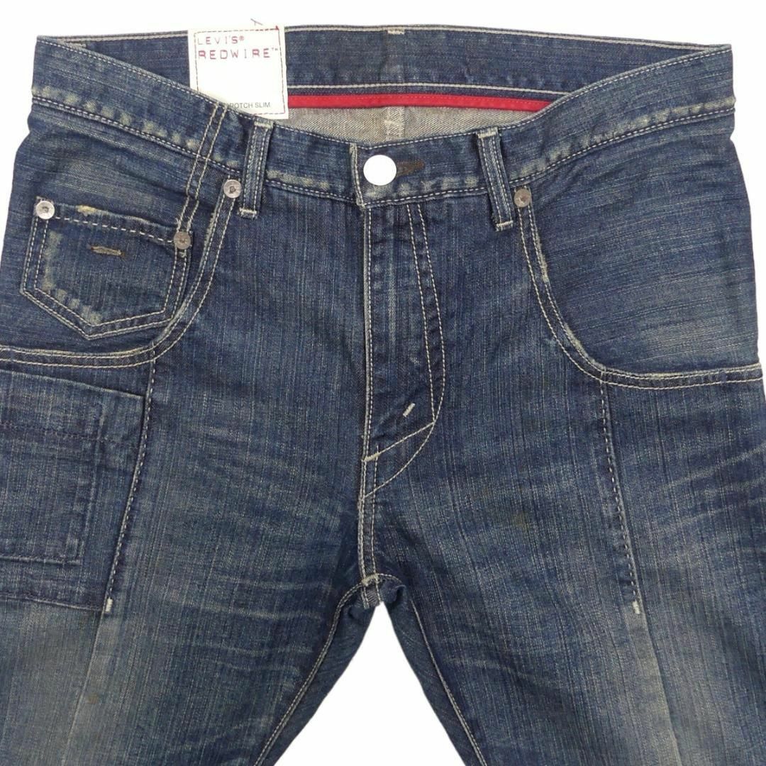 Levi's(リーバイス)のリーバイスレッドワイヤー W34 ジーンズ デニム 古着 メンズ HH9384 メンズのパンツ(デニム/ジーンズ)の商品写真