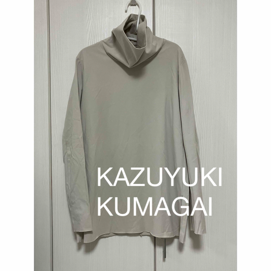 KAZUYUKI KUMAGAI ATTACHMENT(カズユキクマガイアタッチメント)のKAZUYUKI KUMAGAI  クールマックスモクロディ　タートルネック メンズのトップス(Tシャツ/カットソー(七分/長袖))の商品写真