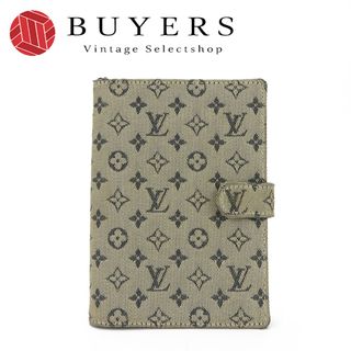 ルイヴィトン(LOUIS VUITTON)の【中古】 ルイ・ヴィトン 手帳カバー アジェンダPM R20910 モノグラムミニラン グレー - レディース 女性 LOUIS VUITTON(手帳)