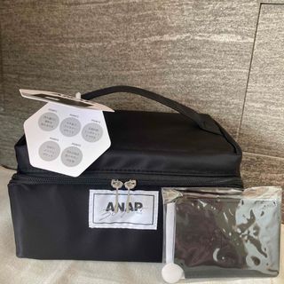 アナップ(ANAP)のANAP 大容量メイクポーチ ノベルティ・30th Anniversaryミラー(ポーチ)