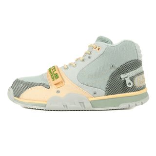 ナイキ(NIKE)の新品 NIKE ナイキ サイズ:28.0cm TRAVIS SCOTT CACT.US CORP AIR TRAINER 1 / CJ (DR7515-001) トラビス スコット カクタス ジャック エアトレーナー1 グレーヘイズ オリーブ US10 スニーカー コラボ シューズ 靴【メンズ】(スニーカー)