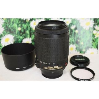 ニコン(Nikon)の手振れ補正❤️Nikon AF-S 55-200mm VR❤️人気望遠レンズ❤️(レンズ(ズーム))