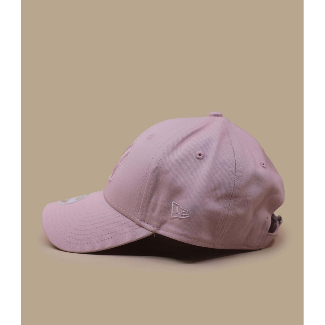 NEW ERA(ニューエラー)のニューエラ キャップ レディース 9FORTY 帽子 NY キラキラ ピンク レディースの帽子(キャップ)の商品写真