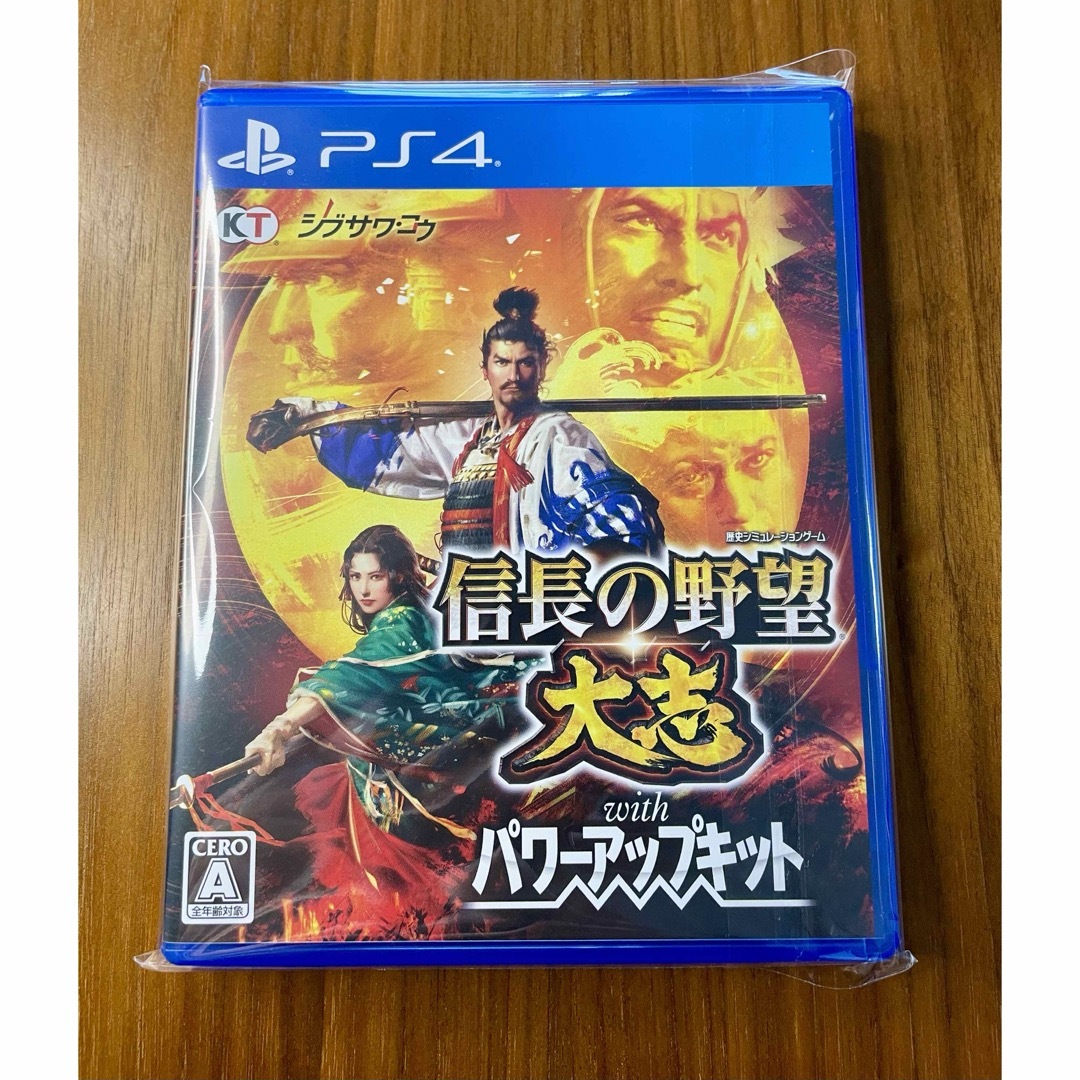 Koei Tecmo Games(コーエーテクモゲームス)の信長の野望 大志 with パワーアップキット ps4 プレイステーション4 エンタメ/ホビーのゲームソフト/ゲーム機本体(家庭用ゲームソフト)の商品写真