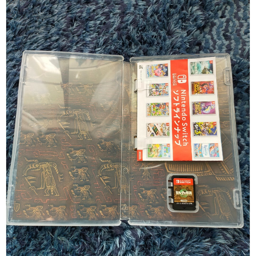 任天堂(ニンテンドウ)のゼルダの伝説　ティアーズオブザキングダム エンタメ/ホビーのゲームソフト/ゲーム機本体(家庭用ゲームソフト)の商品写真
