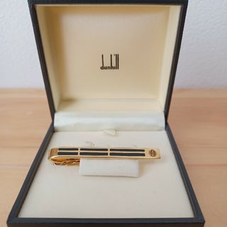 ダンヒル(Dunhill)の【中古】ダンヒル　ネクタイピン　ゴールド×ブラック(ネクタイピン)