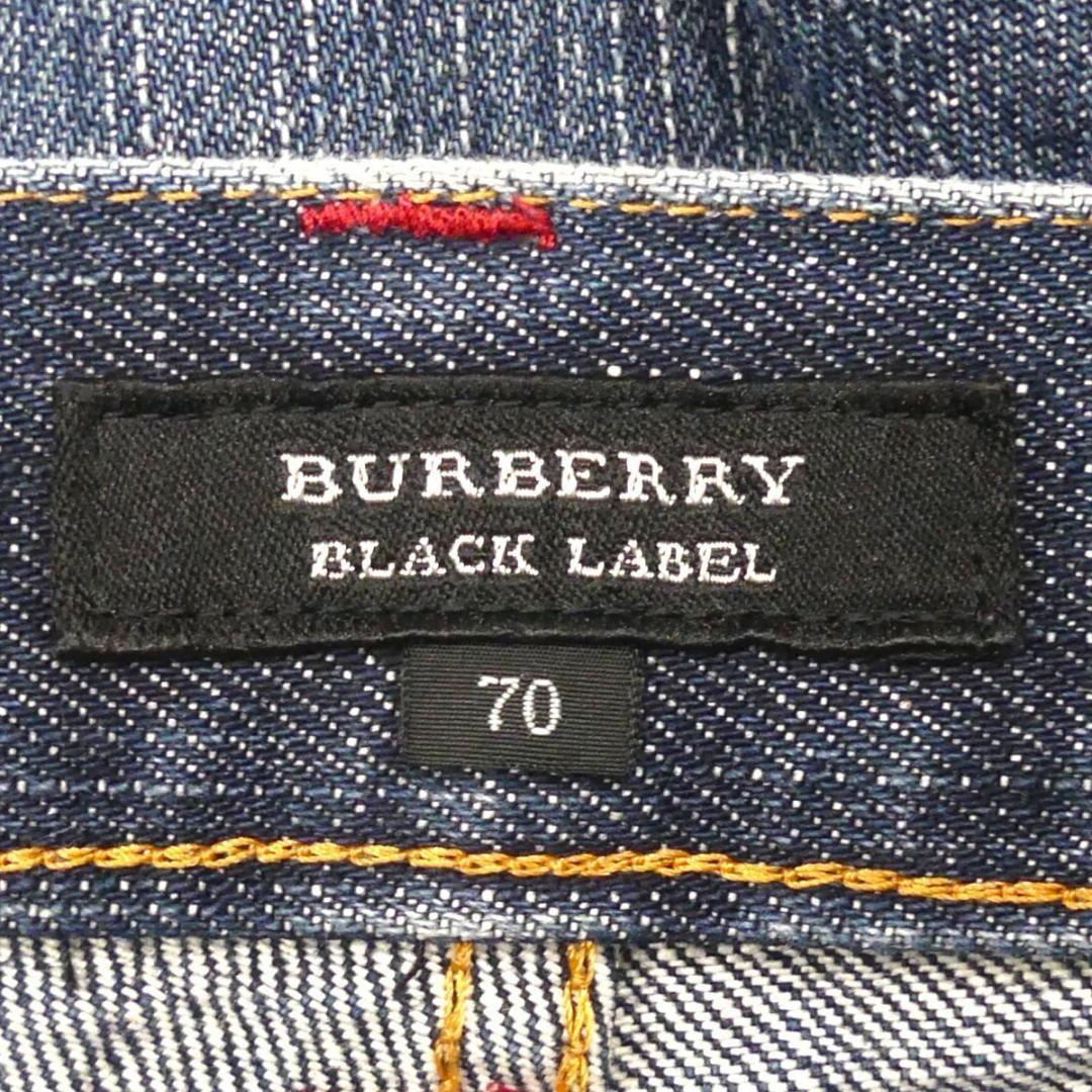 BURBERRY BLACK LABEL(バーバリーブラックレーベル)の廃盤 バーバリーブラックレーベル ジーンズ デニム W30 メンズ HN2057 メンズのパンツ(デニム/ジーンズ)の商品写真