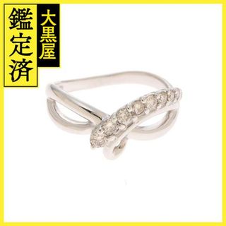 JEWELRY　ジュエリー　 リング　K18WG　ダイヤモンド10号【472】H(リング(指輪))