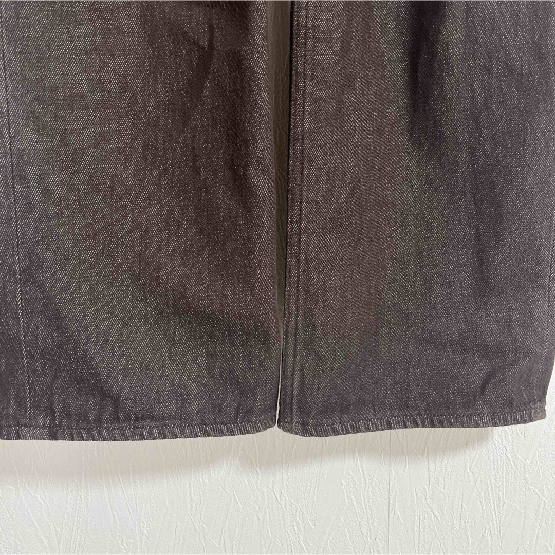 AURALEE(オーラリー)のAURALEE　 HARD TWIST DENIM 5P PANTS ブラウン メンズのパンツ(デニム/ジーンズ)の商品写真