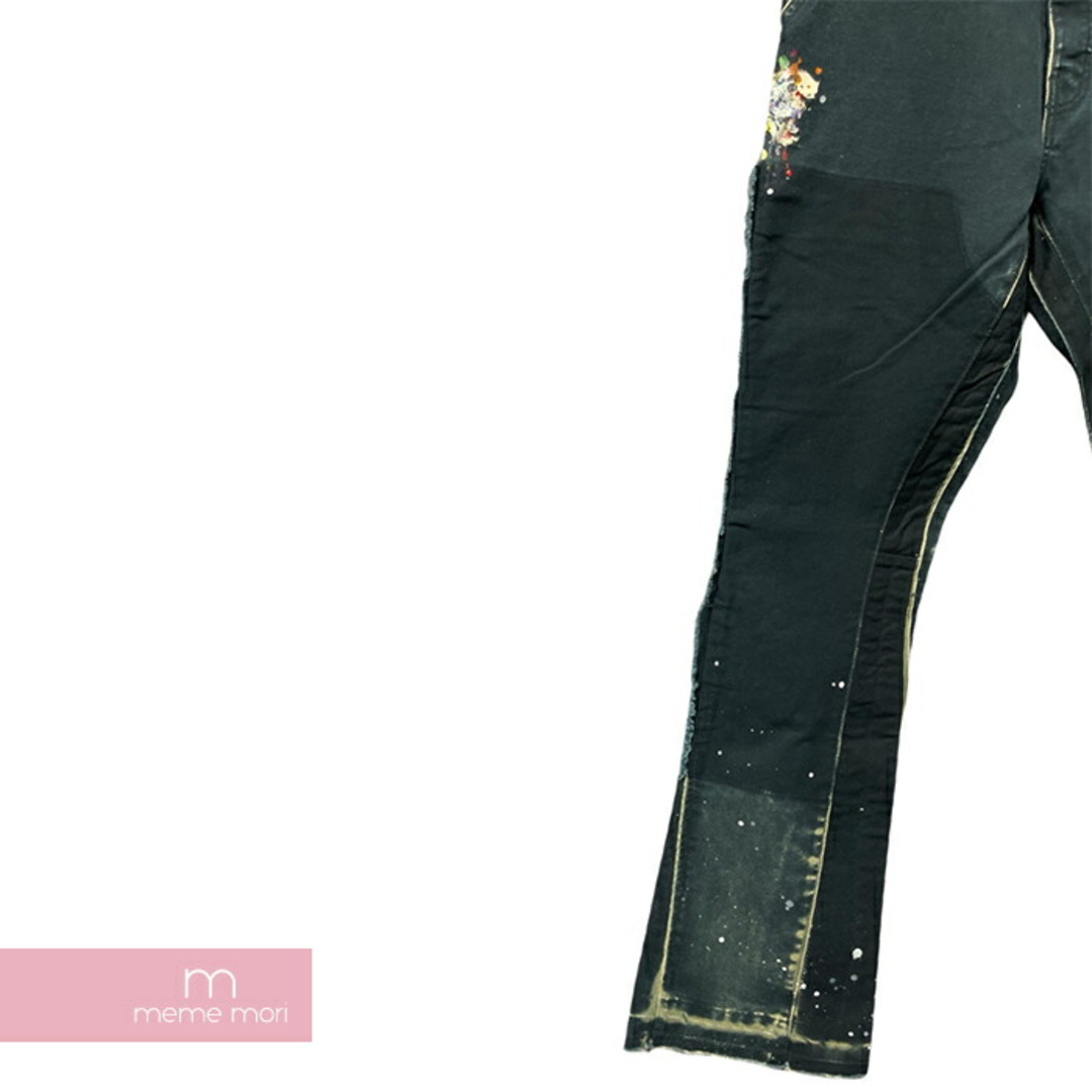 GALLERY DEPT. Carpenter LA Flare Denim Pants ギャラリーデプト カーペンターLAフレアデニムパンツ ジーンズ リメイク ペンキ加工 カットオフ ダークネイビー サイズ33【240222】【新古品】【me04】 メンズのスーツ(スラックス/スーツパンツ)の商品写真