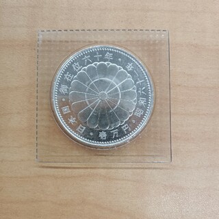 3D　10000円銀貨　御在位60年　1万円　昭和61年(その他)