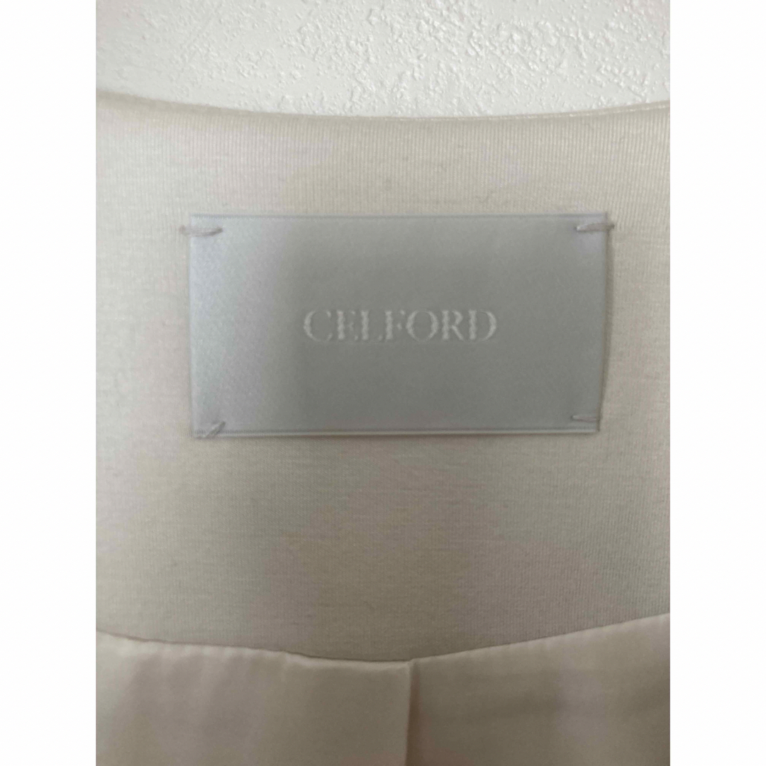 CELFORD(セルフォード)のセルフォード 裾ファーポンチブルゾン レディースのジャケット/アウター(ブルゾン)の商品写真