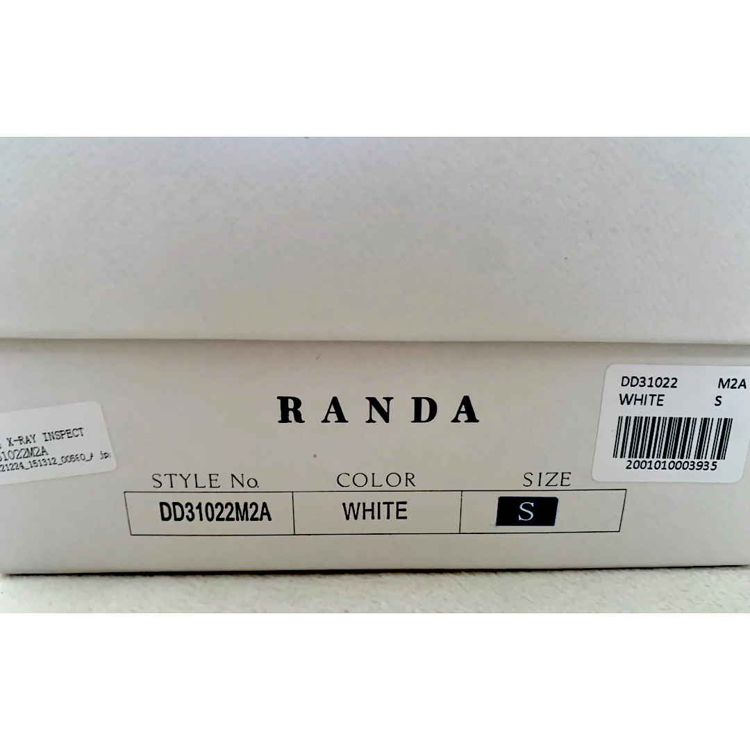 RANDA(ランダ)のRANDA 20th 2WAY ビジュー レース ミュール パンプス ランダ レディースの靴/シューズ(ミュール)の商品写真