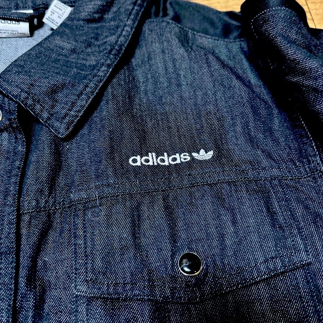 adidas(アディダス)のadidas  ブルゾン デニムジャケット レディースのジャケット/アウター(Gジャン/デニムジャケット)の商品写真