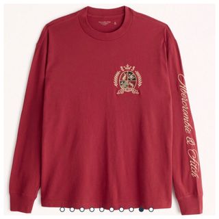 アバクロンビーアンドフィッチ(Abercrombie&Fitch)の割引あり◎S◎新品正規品◎アバクロ◎Abercrombie◎ロングTシャツ送料込(Tシャツ/カットソー(半袖/袖なし))