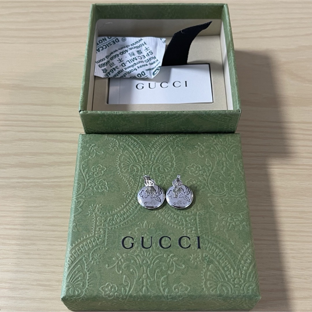 Gucci(グッチ)の新品グッチ　ピアス メンズのアクセサリー(ピアス(両耳用))の商品写真