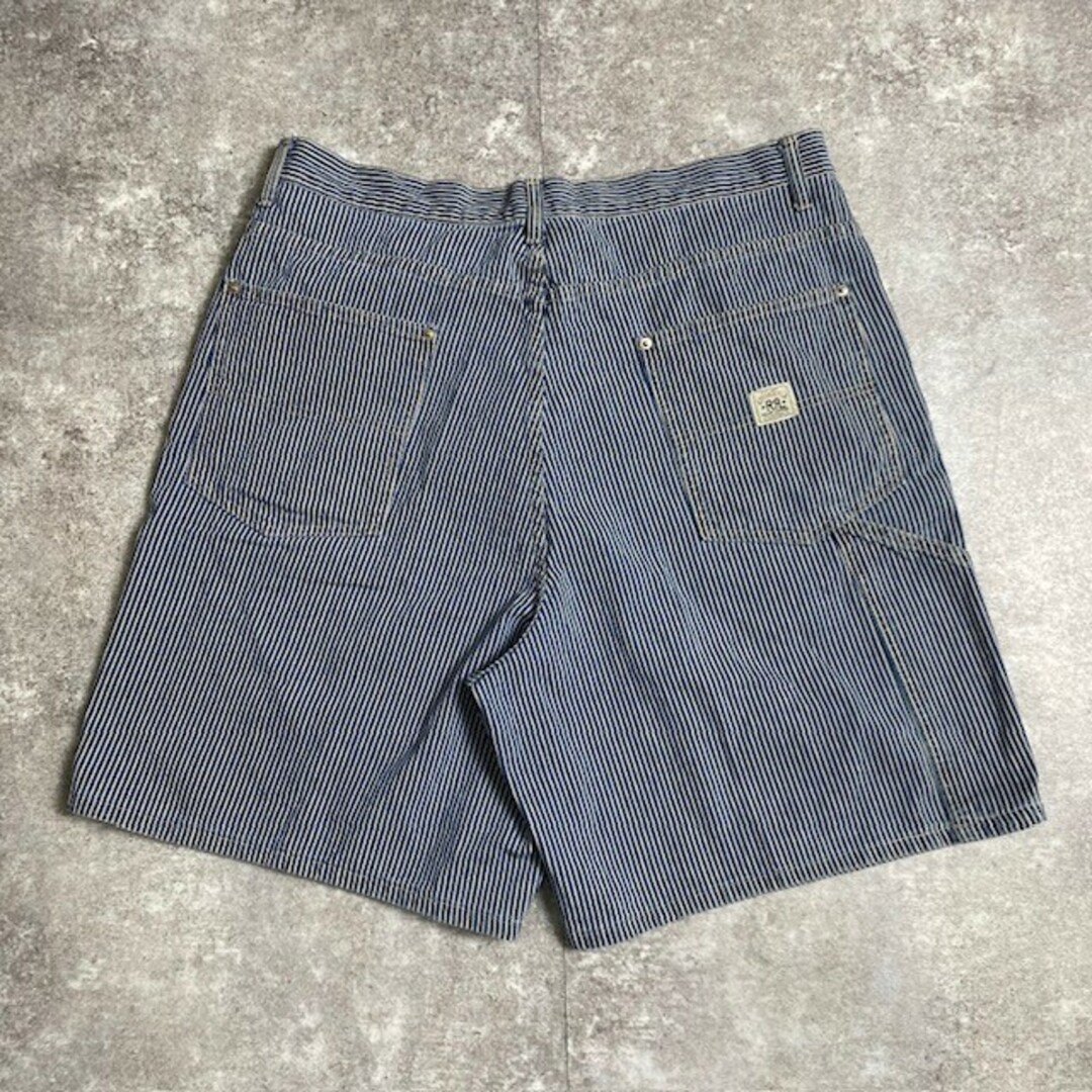 RRL(ダブルアールエル)の90's RRL DOUBLE RL デニムショーツ 三つ星タグ USA製 ハーフパンツ ペインター 米国製 154U メンズのパンツ(ショートパンツ)の商品写真