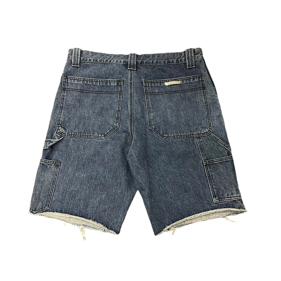 Chrome Hearts(クロムハーツ)のCHROME HEARTS クロムハーツ ショートパンツ Denim Carpenter Shorts デニムカーペンターショーツ サイズ36 美品 中古 60744 レディースのパンツ(ショートパンツ)の商品写真