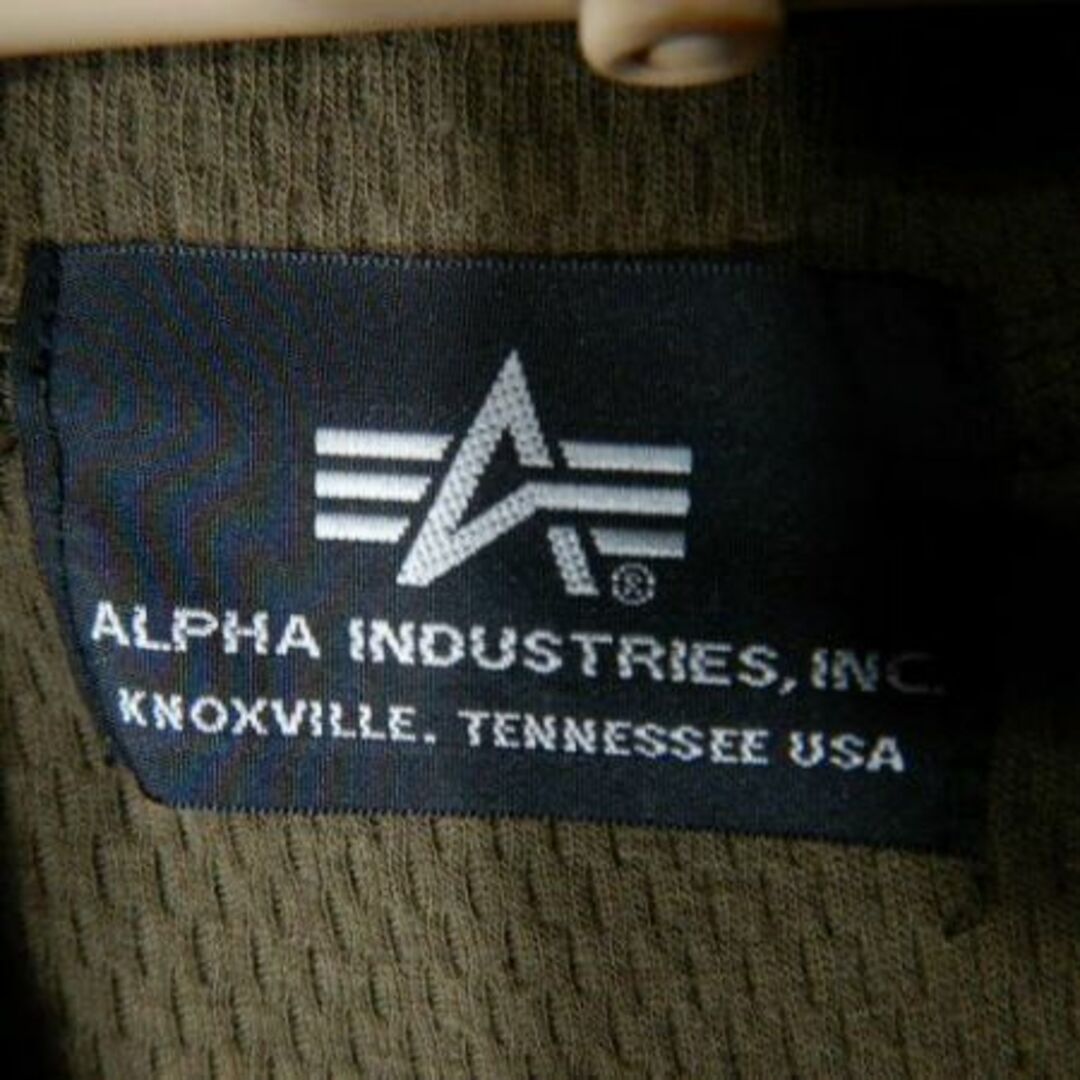 ALPHA INDUSTRIES(アルファインダストリーズ)のo2752 アルファ インダストリーズ 半袖 デザイン ポロシャツ  メンズのトップス(ポロシャツ)の商品写真