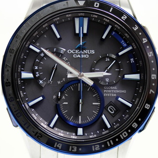 カシオ(CASIO)のCASIO カシオ OCEANUS GPS電波ソーラー 腕時計 ソーラー OCW-G1200-1AJF メンズ【中古】(腕時計(デジタル))