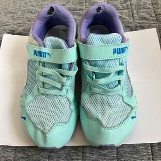 プーマ(PUMA)の21.5cm PUMA 黄緑(スニーカー)