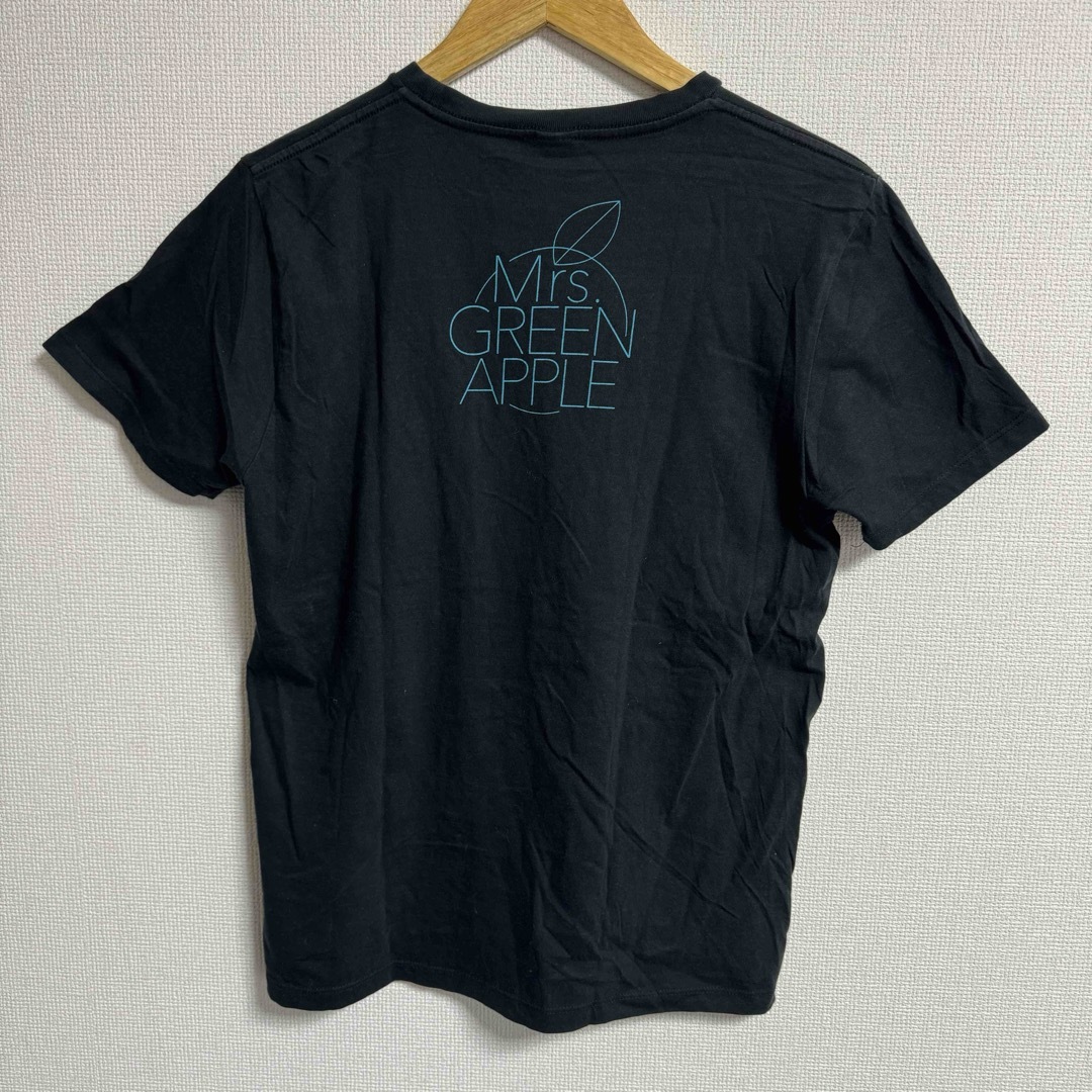 人気】Mrs. GREEN APPLE Tシャツ 2015年 レアブラック Mの通販 人気】Mrs. GREEN APPLE Tシャツ 2015年 レアブラック Mの通販