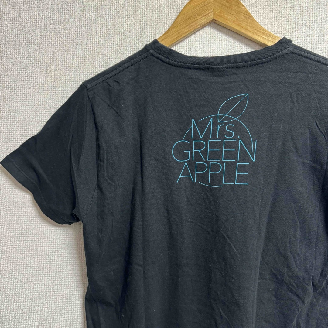 人気】Mrs. GREEN APPLE Tシャツ 2015年 レアブラック Mの通販 人気】Mrs. GREEN APPLE Tシャツ 2015年 レアブラック Mの通販