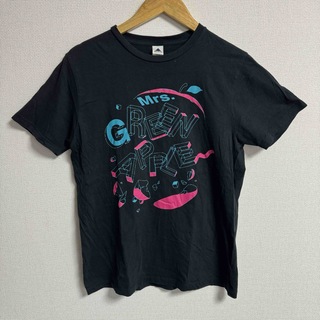 【人気】Mrs. GREEN APPLE　Tシャツ　2015年　レアブラック　M(ミュージシャン)