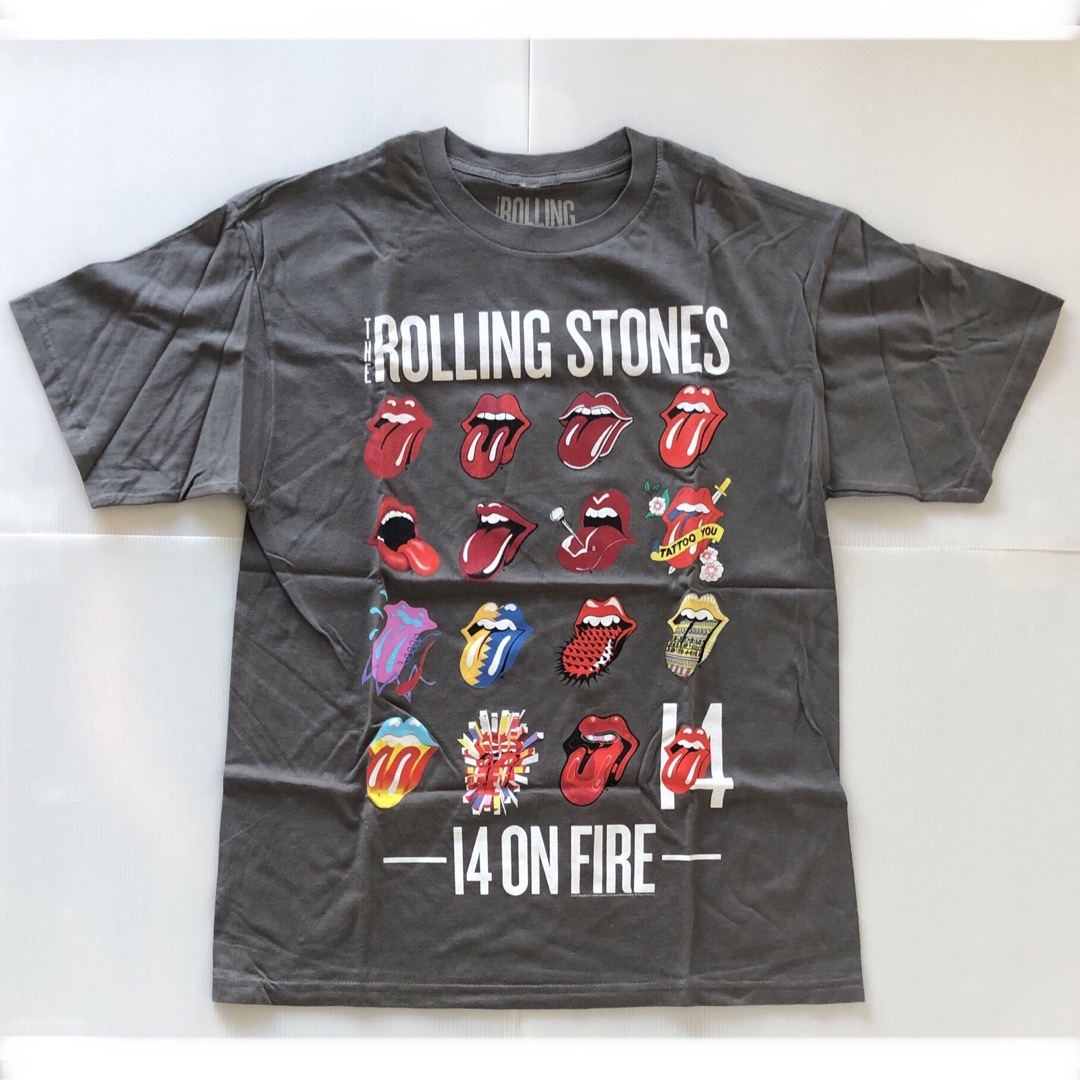 2014東京ドーム購入☆ローリングストーンズ Tシャツ「14 ON FIRE 2014東京ドーム購入☆ローリングストーンズ Tシャツ「14 ON FIRE