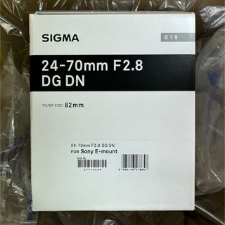 シグマ(SIGMA)の新品SIGMA Art 24-70mm F2.8 DG DN ソニー Eマウント(レンズ(ズーム))