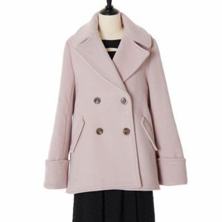 ハーリップトゥ(Her lip to)のHerlipto Proust Wool-Blend Melton Coat(ピーコート)